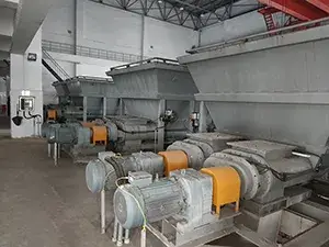 Receiving hopper discharge screw conveyor