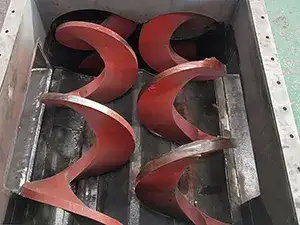 Anti-Winding Twin-Shaft Mixer